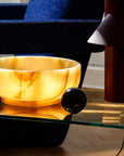 Large alabaster bowl