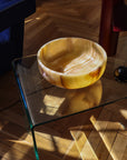 Large alabaster bowl