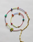 Set of necklace and bracelet