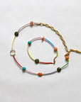 Set of necklace and bracelet