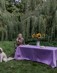 Tablecloth, Lilac 150 x 250 cm.