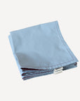 Two-coloured napkins Aubergine/Light blue, package of two