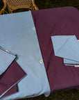 'Sections' tablecloth Light blue