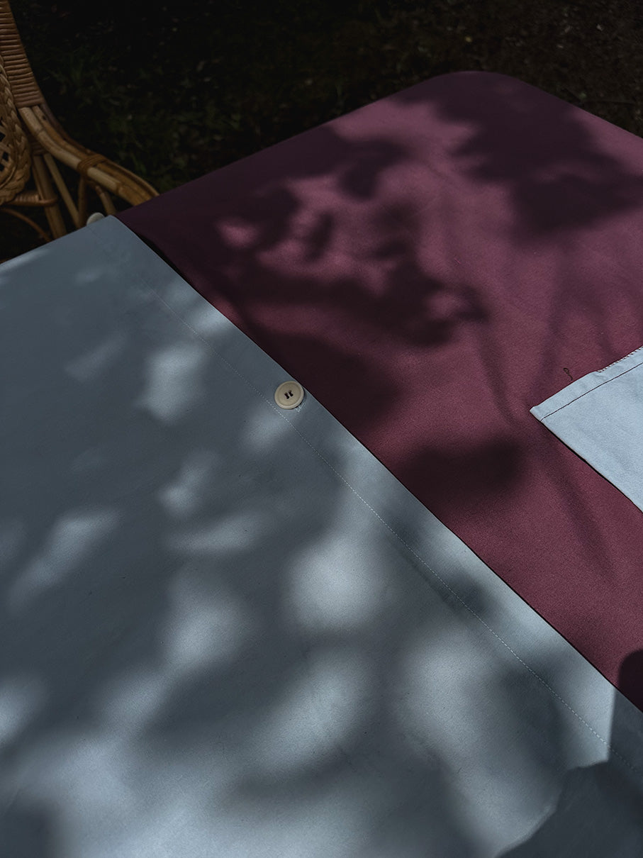 'Sections' tablecloth Light blue