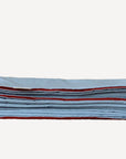 Two-coloured tablecloth Brick red/Light blue