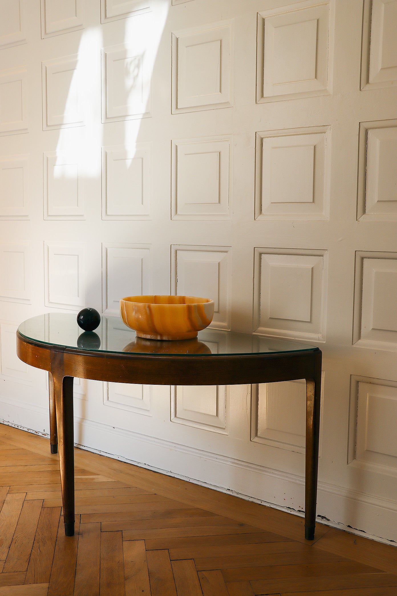 Large alabaster bowl